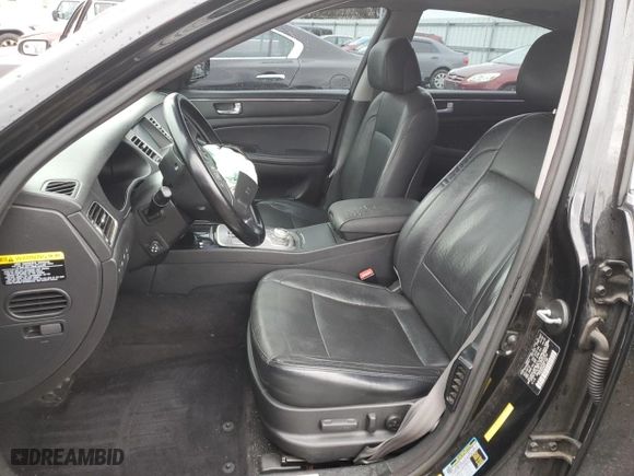 2013 Hyundai Genesis 5.0L R-Spec with VIN KMHGC4DH7DU219710, listed as a Copart auction lot 84150844 with 118,054 mi miles and Salvage Title. Bid and sale history available at carsss.com. Image 7.