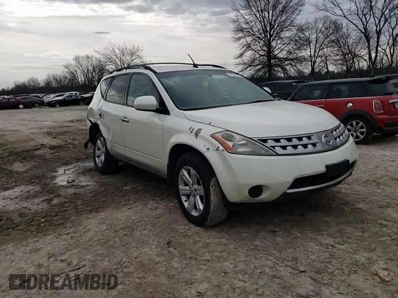 2006 Nissan Murano S with VIN JN8AZ08T96W419242, listed as a Copart auction lot 47344435 with Not Provided miles and Clean Title. Bid and sale history available at carsss.com. Image 11.