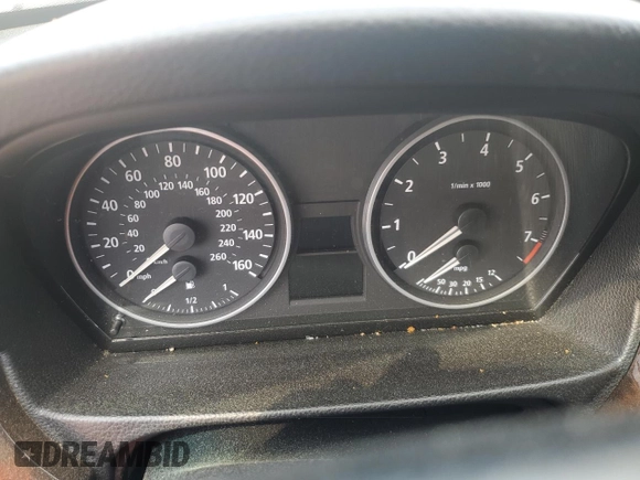 2007 BMW 3 Series 328i with VIN WBAVA33517KX71185, listed as a Copart auction lot 53839015 with Not provided miles and Salvage title. Bid and sale history available at DreamBid. Image 9.