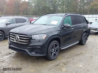 2024 Mercedes-Benz GLS with VIN 4JGFF5KEXRB085487, listed as a IAAI auction lot 40887211 with 26,042 mi miles. Bid and sale history available at carsss.com. Image 2.