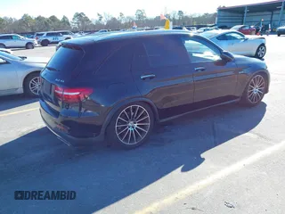 2017 Mercedes-Benz GLC with VIN WDC0G6EB0HF230536, listed as a IAAI auction lot 41632190 with 54,138 mi miles. Bid and sale history available at carsss.com. Image 4.