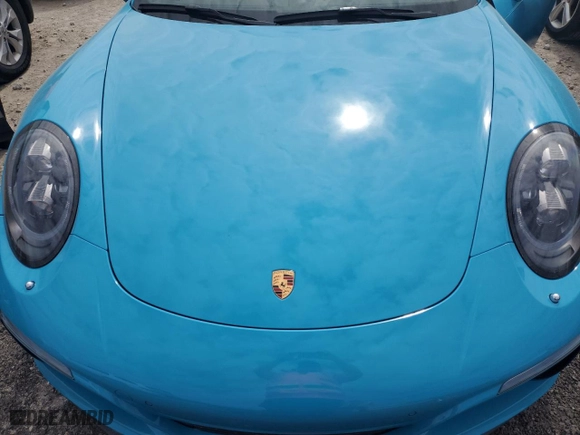 2017 Porsche 911 4S with VIN WP0BB2A98HS136078, listed as a Copart auction lot 75467624 with 0 mi miles and Non Repairable. Bid and sale history available at carsss.com. Image 11.
