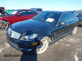 2012 Mercedes-Benz C 350 Sport with VIN WDDGF5HB5CR220949, listed as a IAAI auction lot 41555458 with 126,051 mi miles and . Bid and sale history available at DreamBid. Image 18.