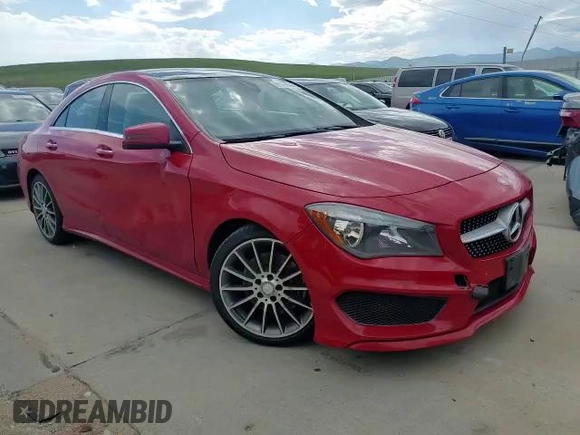 2016 Mercedes-Benz CLA with VIN WDDSJ4GB4GN374845, listed as a Copart auction lot 59809543 with 55,928 mi miles. Bid and sale history available at carsss.com. Image 11.
