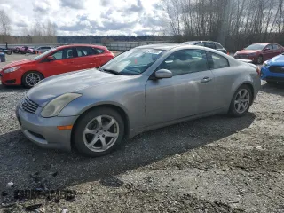 2005 Infiniti G35 Coupe with VIN JNKCV54E25M426613, listed as a Copart auction lot 49185095 with 87,117 mi miles and Salvage Title. Bid and sale history available at carsss.com. Image 1.