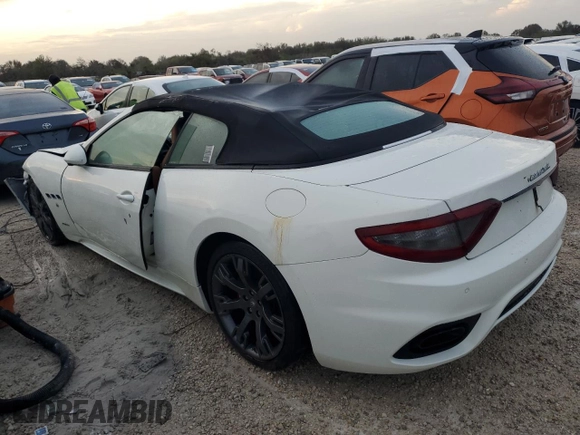 2018 Maserati GranTurismo Sport with VIN ZAM45VMA0J0309094, listed as a Copart auction lot 74764344 with Not provided miles and Salvage title. Bid and sale history available at DreamBid. Image 2.