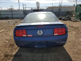 2008 Ford Mustang Deluxe with VIN 1ZVHT80N385149096, listed as a Copart auction lot 44723095 with 152,177 mi miles and Salvage Title. Bid and sale history available at DreamBid. Image 6.
