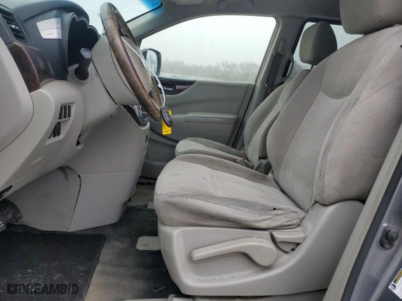 2015 Nissan Quest SV with VIN JN8AE2KP5F9123183, listed as a Copart auction lot 44606955 with 163,278 mi miles and Salvage Title. Bid and sale history available at carsss.com. Image 7.