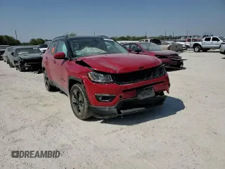 2020 Jeep Compass Altitude with VIN 3C4NJCBB5LT135856, listed as a Copart auction lot 76498864 with Not Provided miles and Salvage Title. Bid and sale history available at carsss.com. Image 12.