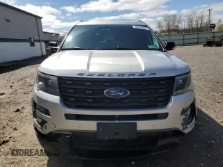 2017 Ford Explorer Sport with VIN 1FM5K8GT5HGA14201, listed as a Copart auction lot 55025635 with 116,415 mi miles and Salvage Title. Bid and sale history available at carsss.com. Image 5.