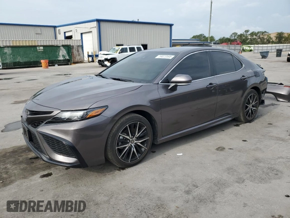 2023 Toyota Camry SE z VIN 4T1T11AK3PU170075, wystawiony jako Copart lot #59023595 z przebiegiem 18 505 mil mil oraz Szkoda całkowita • Salvage title. Historia ofert i sprzedaży dostępna na DreamBid. Obrazek 1.
