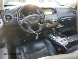 2013 Infiniti JX35 with VIN 5N1AL0MN3DC317773, listed as a Copart auction lot 75810624 with 132,718 mi miles and Salvage Title. Bid and sale history available at carsss.com. Image 8.