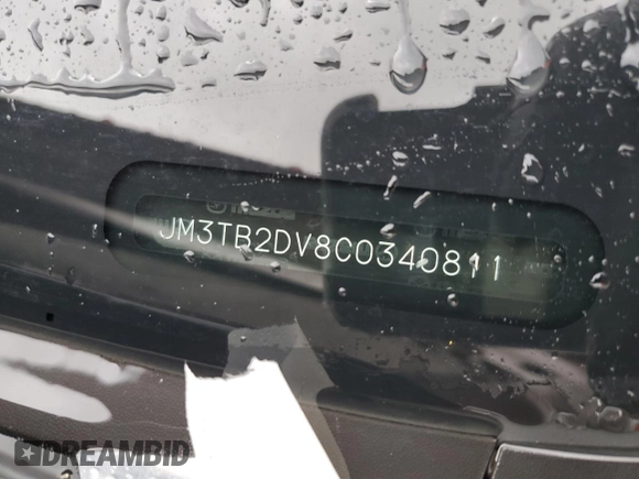 2012 Mazda CX-9 Grand Touring z VIN JM3TB2DV8C0340811, wystawiony jako Copart lot #56756905 z przebiegiem 102 972 mil mil oraz Szkoda całkowita • Salvage title. Historia ofert i sprzedaży dostępna na DreamBid. Obrazek 13.