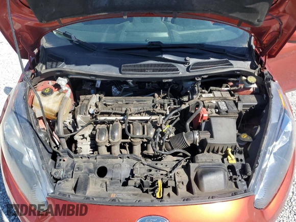 2019 Ford Fiesta SE with VIN 3FADP4EJ1KM106632, listed as a Copart auction lot 50272315 with 100,096 mi miles and Salvage Title. Bid and sale history available at carsss.com. Image 12.
