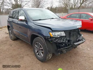 2020 Jeep Grand Cherokee Limited with VIN 1C4RJFBG6LC416672, listed as a IAAI auction lot 42030352 with 89,957 mi miles. Bid and sale history available at carsss.com. Image 1.