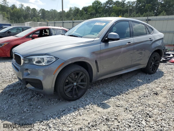 2019 BMW X6 sDrive35i with VIN 5UXKU0C58K0G92906, listed as a Copart auction lot 67123564 with 70,716 mi miles and Salvage Title. Bid and sale history available at carsss.com. Image 1.