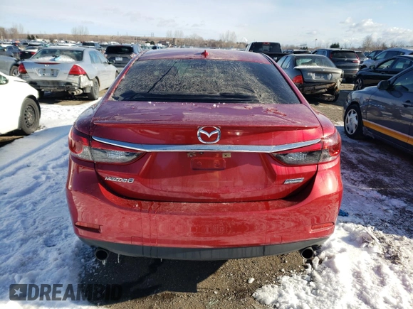2015 Mazda 6 i Grand Touring with VIN JM1GJ1W50F1185626, listed as a Copart auction lot 87596025 with 147,630 mi miles and Clean Title. Bid and sale history available at carsss.com. Image 6.