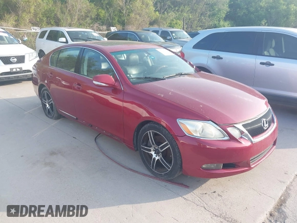 2010 Lexus GS 350 with VIN JTHBE1KS4A0048678, listed as a IAAI auction lot 41917589 with Not Provided miles and . Bid and sale history available at carsss.com. Image 1.