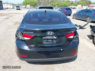 2016 Hyundai Elantra SE with VIN KMHDH4AE2GU641130, listed as a IAAI auction lot 41929284 with 122,688 mi miles. Bid and sale history available at carsss.com. Image 16.