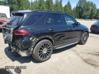 2021 Mercedes-Benz GLE 350 with VIN 4JGFB4KE7MA492445, listed as a Copart auction lot 60292315 with 42,985 mi miles and Salvage title. Bid and sale history available at DreamBid. Image 3.