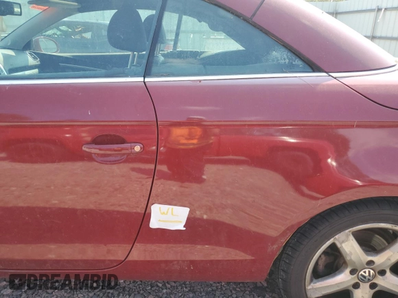 2007 Volkswagen Eos 2.0T with VIN WVWDA71F87V043699, listed as a Copart auction lot 75247614 with 103,666 mi miles and Salvage Title. Bid and sale history available at DreamBid. Image 12.