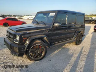 2017 Mercedes-Benz G-Class AMG G 63 with VIN WDCYC7DFXHX276880, listed as a Copart auction lot 76984264 with 91,955 mi miles and Salvage Title. Bid and sale history available at carsss.com. Image 1.