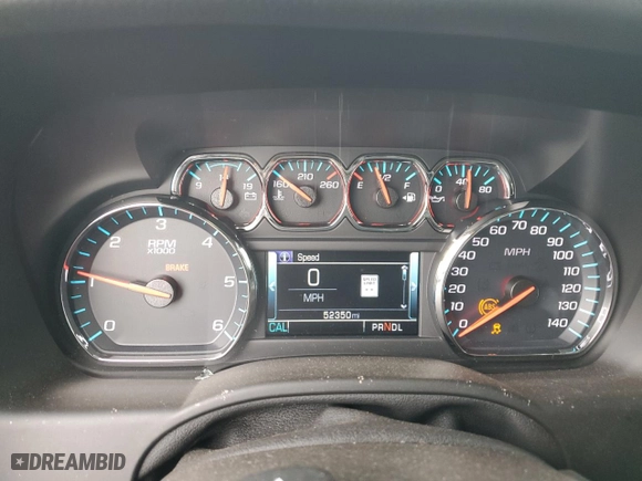 2018 Chevrolet Tahoe LT with VIN 1GNSKBKC9JR336319, listed as a Copart auction lot 71657494 with 52,350 mi miles and Salvage Title. Bid and sale history available at carsss.com. Image 9.