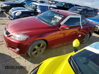 2010 Lexus IS with VIN JTHFE2C29A2502899, listed as a Copart auction lot 76863914 with Not Provided miles and Non Repairable. Bid and sale history available at carsss.com. Image 1.