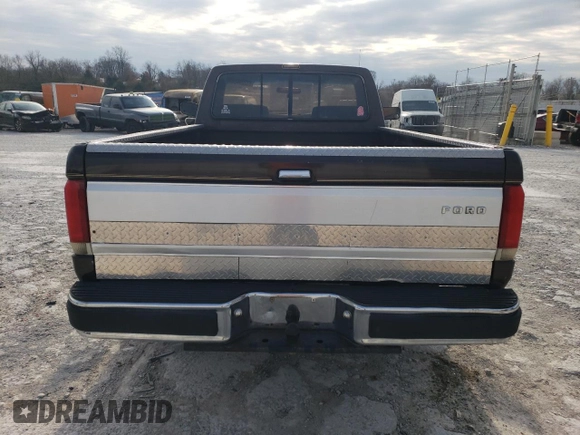 1991 Ford F-150 with VIN 1FTEF15N9MLA28124, listed as a Copart auction lot 83220464 with 49,411 mi miles and Salvage Title. Bid and sale history available at carsss.com. Image 6.