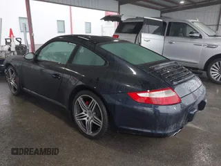 2007 Porsche 911 Carrera S with VIN WP0AB29937S731953, listed as a IAAI auction lot 41447639 with 36,173 mi miles. Bid and sale history available at carsss.com. Image 3.