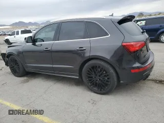 2015 Audi SQ5 Premium Plus with VIN WA1CGAFP0FA078777, listed as a Copart auction lot 47663255 with 141,850 mi miles and Salvage Title. Bid and sale history available at carsss.com. Image 2.