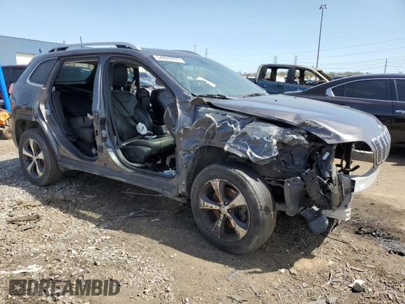 2019 Jeep Cherokee Limited с VIN 1C4PJMDN3KD356088, выставлен на аукционе Copart как лот 54826835 с пробегом Не указан миль и На запчасти • Non repairable. История ставок и продаж доступна на DreamBid. Изображение 4.