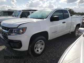 2022 Chevrolet Colorado 2WD Work Truck z VIN 1GCHSBEA1N1271337, wystawiony jako Copart lot #50847555 z przebiegiem Nie podano mil oraz Nie do naprawy • Non repairable. Historia ofert i sprzedaży dostępna na DreamBid. Obrazek 1.
