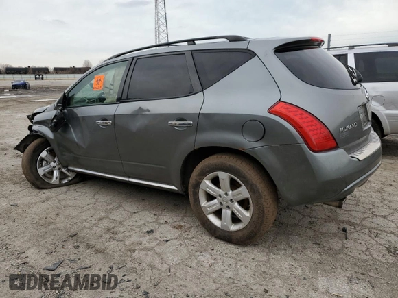 2007 Nissan Murano SL with VIN JN8AZ08W47W649198, listed as a Copart auction lot 51538455 with Not Provided miles and Salvage Title. Bid and sale history available at DreamBid. Image 2.