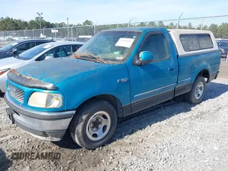 1997 Ford F-150 with VIN 1FTDF1768VNA92419, listed as a IAAI auction lot 41468196 with 91,943 mi miles and . Bid and sale history available at DreamBid. Image 2.