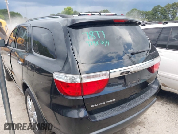 2011 Dodge Durango Citadel with VIN 1D4RD5GG6BC637877, listed as a IAAI auction lot 42434083 with 254,579 mi miles and . Bid and sale history available at DreamBid. Image 3.