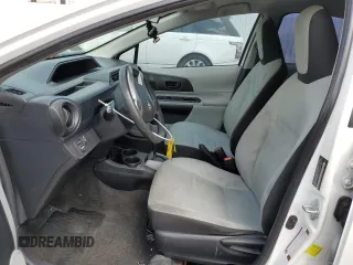 2012 Toyota Prius One with VIN JTDKDTB3XC1015531, listed as a Copart auction lot 54593835 with 186,487 mi miles and Salvage Title. Bid and sale history available at DreamBid. Image 7.