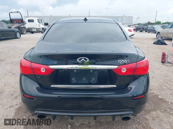 2015 Infiniti Q50 Sport z VIN JN1BV7AP7FM334447, wystawiony jako IAAI lot #42595908 z przebiegiem 168 214 mil mil oraz . Historia ofert i sprzedaży dostępna na DreamBid. Obrazek 16.