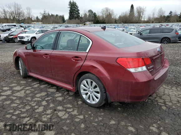 2011 Subaru Legacy Limited with VIN 4S3BMBJ6XB3258040, listed as a Copart auction lot 45657895 with 230,993 mi miles and Salvage title. Bid and sale history available at DreamBid. Image 2.