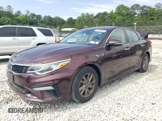 2020 Kia Optima LX z VIN 5XXGT4L36LG409674, wystawiony jako Copart lot #56838355 z przebiegiem 50 952 mil mil oraz Szkody całkowita. Historia ofert i sprzedaży dostępna na DreamBid. Obrazek 1.