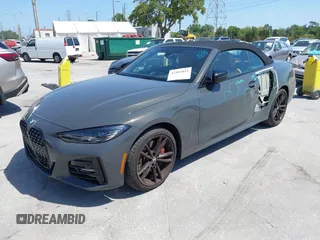 2024 BMW 4 Series 430i xDrive with VIN WBA43AT02RCR23583, listed as a IAAI auction lot 42182853 with 11,885 mi miles and . Bid and sale history available at DreamBid. Image 17.