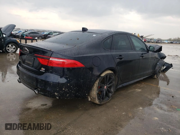 2016 Jaguar XF S with VIN SAJBM4BV7GCY16338, listed as a Copart auction lot 70561322 with 100,396 mi miles. Bid and sale history available at carsss.com. Image 3.