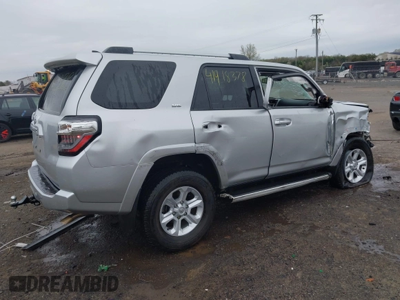 2023 Toyota 4Runner SR5 Premium with VIN JTENU5JR4P6112159, listed as a IAAI auction lot 41918378 with 36,841 mi miles and . Bid and sale history available at DreamBid. Image 4.