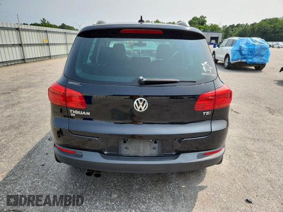 2016 Volkswagen Tiguan S z VIN WVGAV7AX8GW561222, wystawiony jako Copart lot #59292375 z przebiegiem 112 174 mil mil oraz Szkoda całkowita • Salvage title. Historia ofert i sprzedaży dostępna na DreamBid. Obrazek 6.