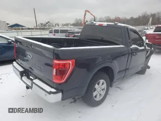 2022 Ford F-150 XL with VIN 1FTMF1E52NKE58502, listed as a Copart auction lot 87364464 with Not Provided miles and Salvage Title. Bid and sale history available at DreamBid. Image 3.