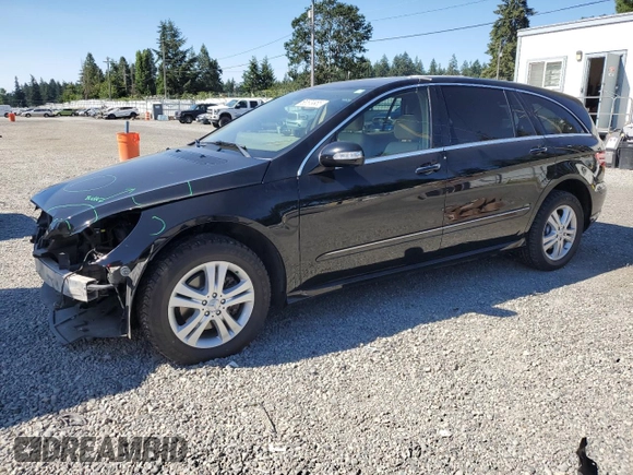 2008 Mercedes-Benz R 3.5L with VIN 4JGCB65E38A079289, listed as a Copart auction lot 63679955 with 110,219 mi miles and Salvage title. Bid and sale history available at DreamBid. Image 1.