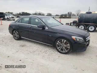 2018 Mercedes-Benz C 350e with VIN 55SWF4HB0JU238745, listed as a Copart auction lot 88916345 with 44,808 mi miles and Salvage title. Bid and sale history available at DreamBid. Image 4.