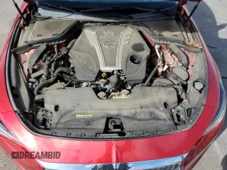 2017 Infiniti Q60 Red Sport 400 with VIN JN1FV7EL3HM701520, listed as a Copart auction lot 57169565 with 103,761 mi miles and Salvage title. Bid and sale history available at DreamBid. Image 11.