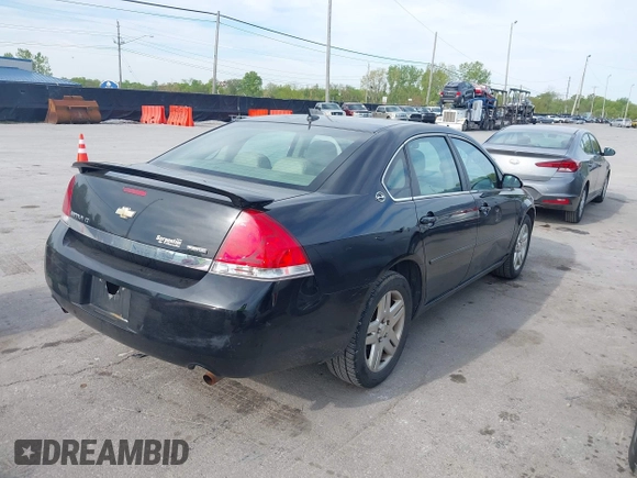 2008 Chevrolet Impala LT with VIN 2G1WC583681334457, listed as a IAAI auction lot 42196064 with 196,755 mi miles and . Bid and sale history available at DreamBid. Image 4.