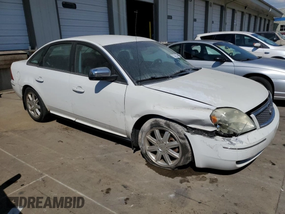 2007 Ford Five Hundred Limited with VIN 1FAHP25187G111737, listed as a Copart auction lot 72431324 with 0 mi miles and Salvage Title. Bid and sale history available at carsss.com. Image 4.